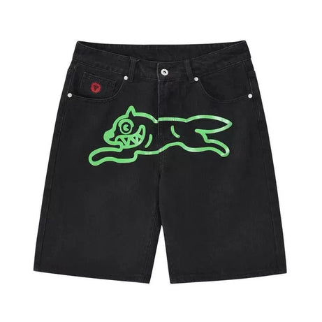 ChampKickz Jeans 32 / Black / Green BBC - Classic Shorts