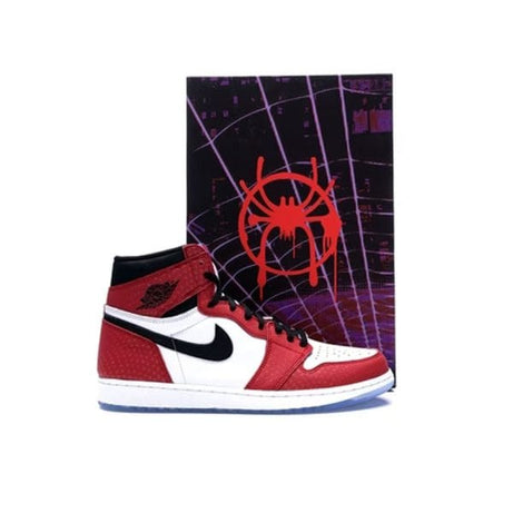 ChampKickz Shoes AIR J*RDAN 1 Retro High OG - Spider-Man Origin Story