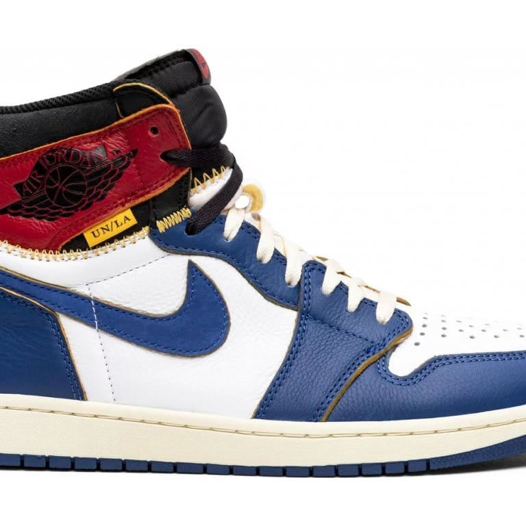 ChampKickz Shoes AIR J*RDAN 1 Retro High OG - Union Los Angeles Blue Toe