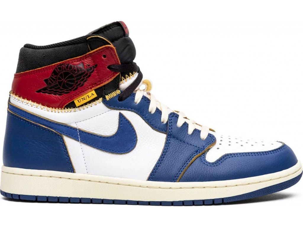 ChampKickz Shoes AIR J*RDAN 1 Retro High OG - Union Los Angeles Blue Toe