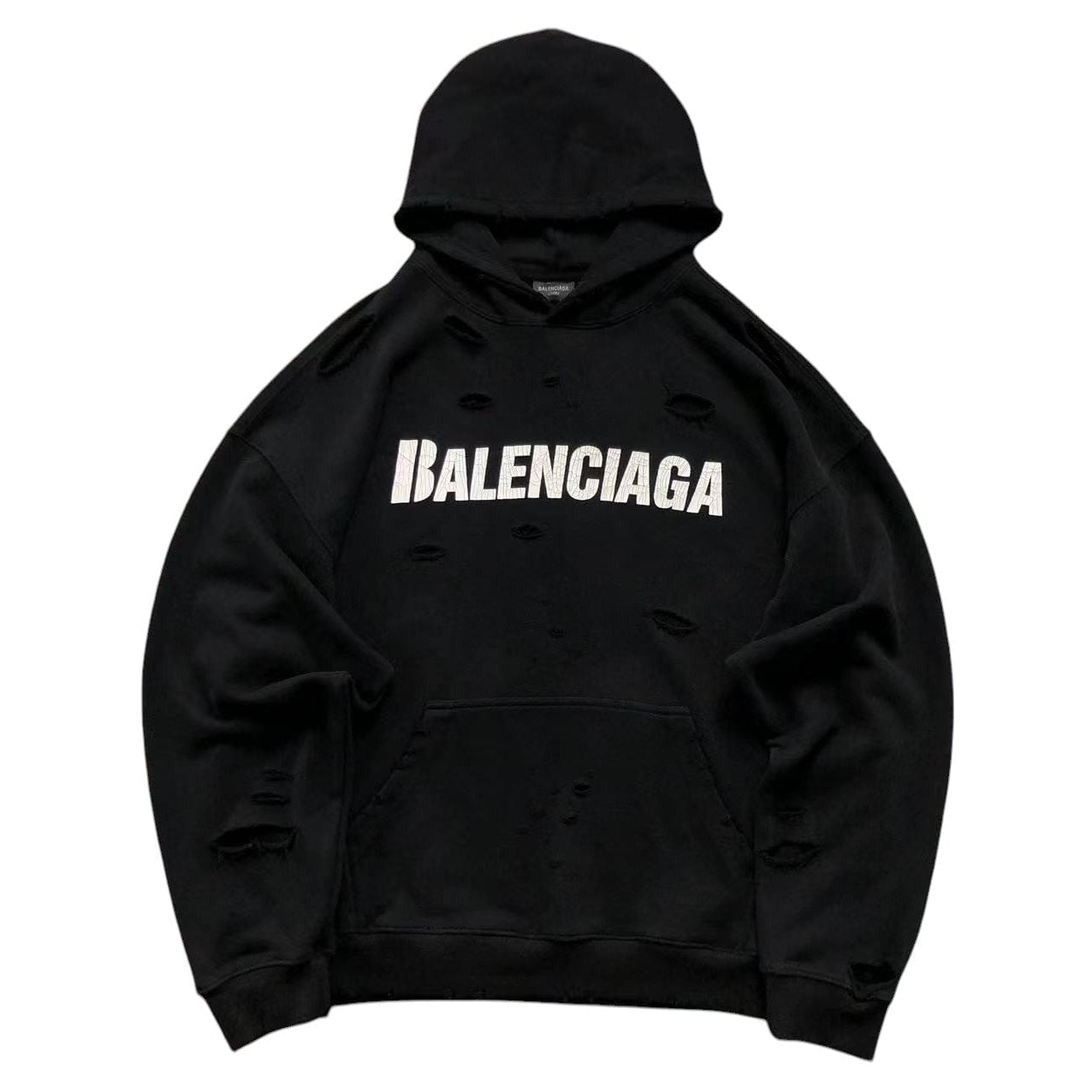 ChampKickz Hoodie B*lenciaga Hoodie - 'Caps Destroyed'