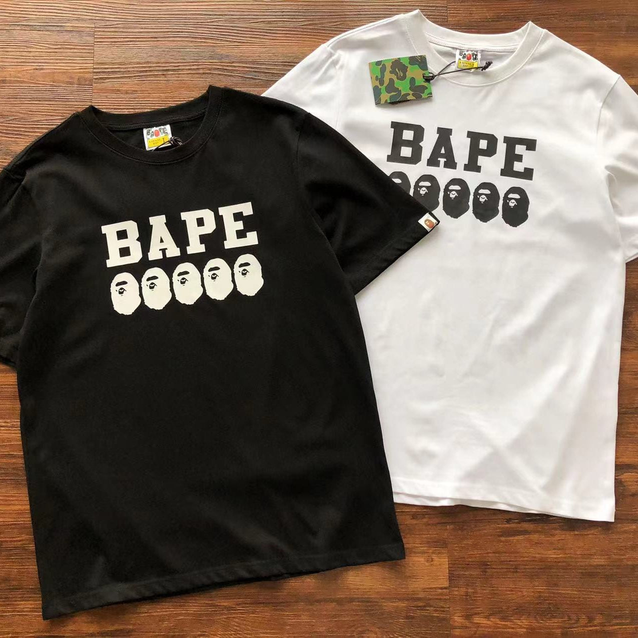 ChampKickz T-Shirt B@PE T-SHIRT - 'Four Apes'