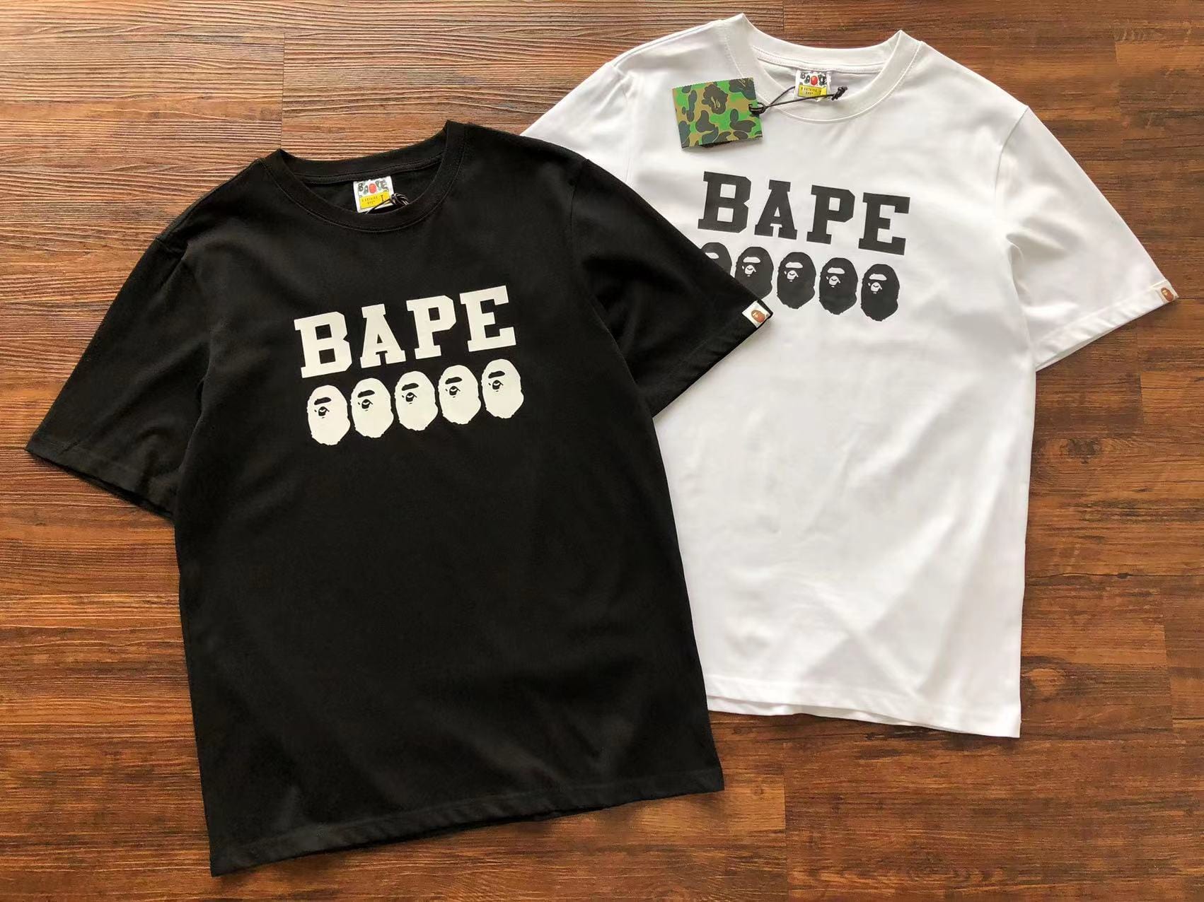 ChampKickz T-Shirt B@PE T-SHIRT - 'Four Apes'