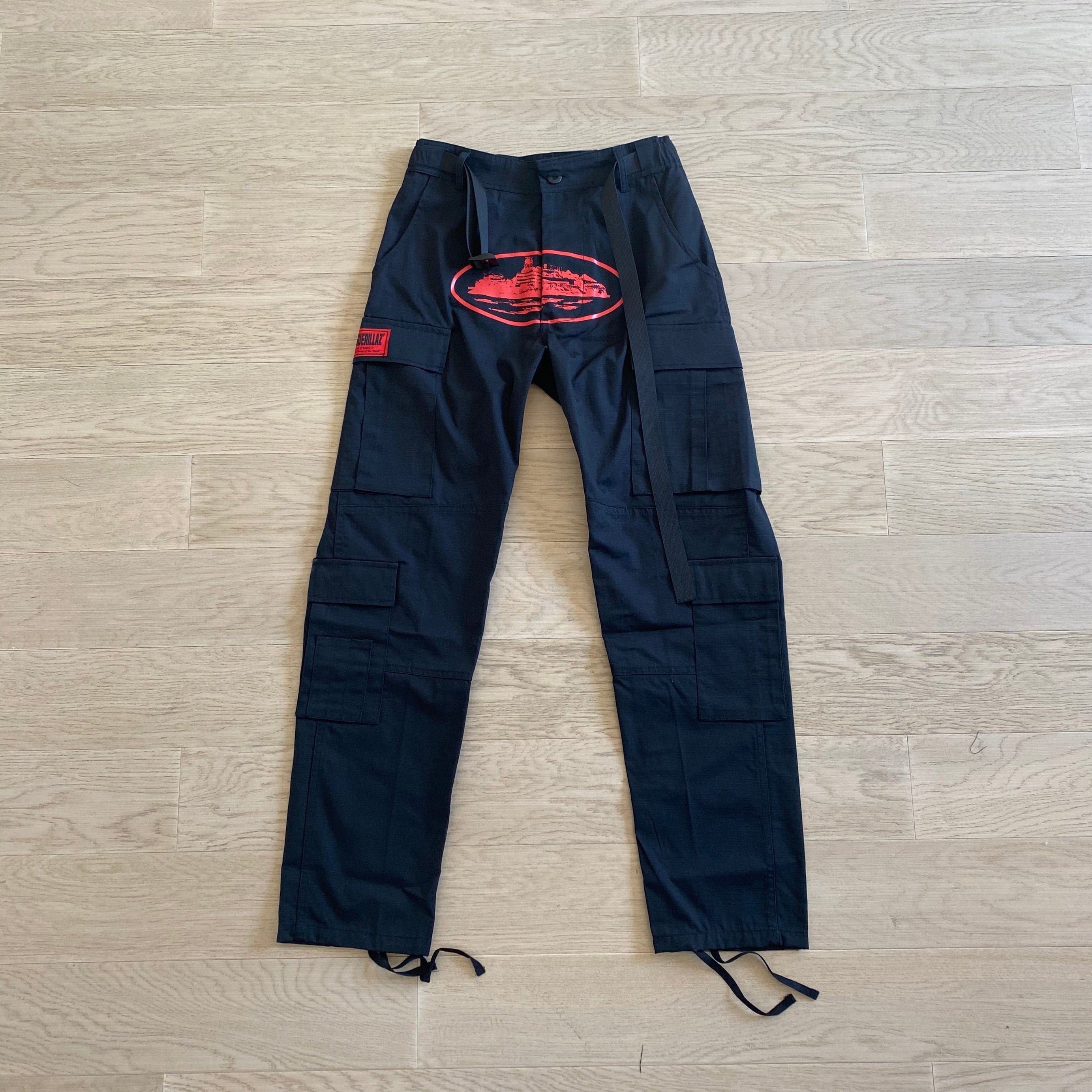 ChampKickz C*rteiz CARGO PANTS - RED LOGO