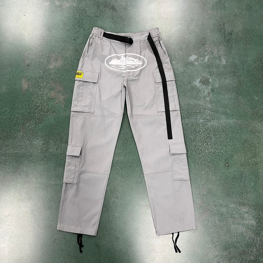 ChampKickz C*rteiz CARGO PANTS - STONE GREY