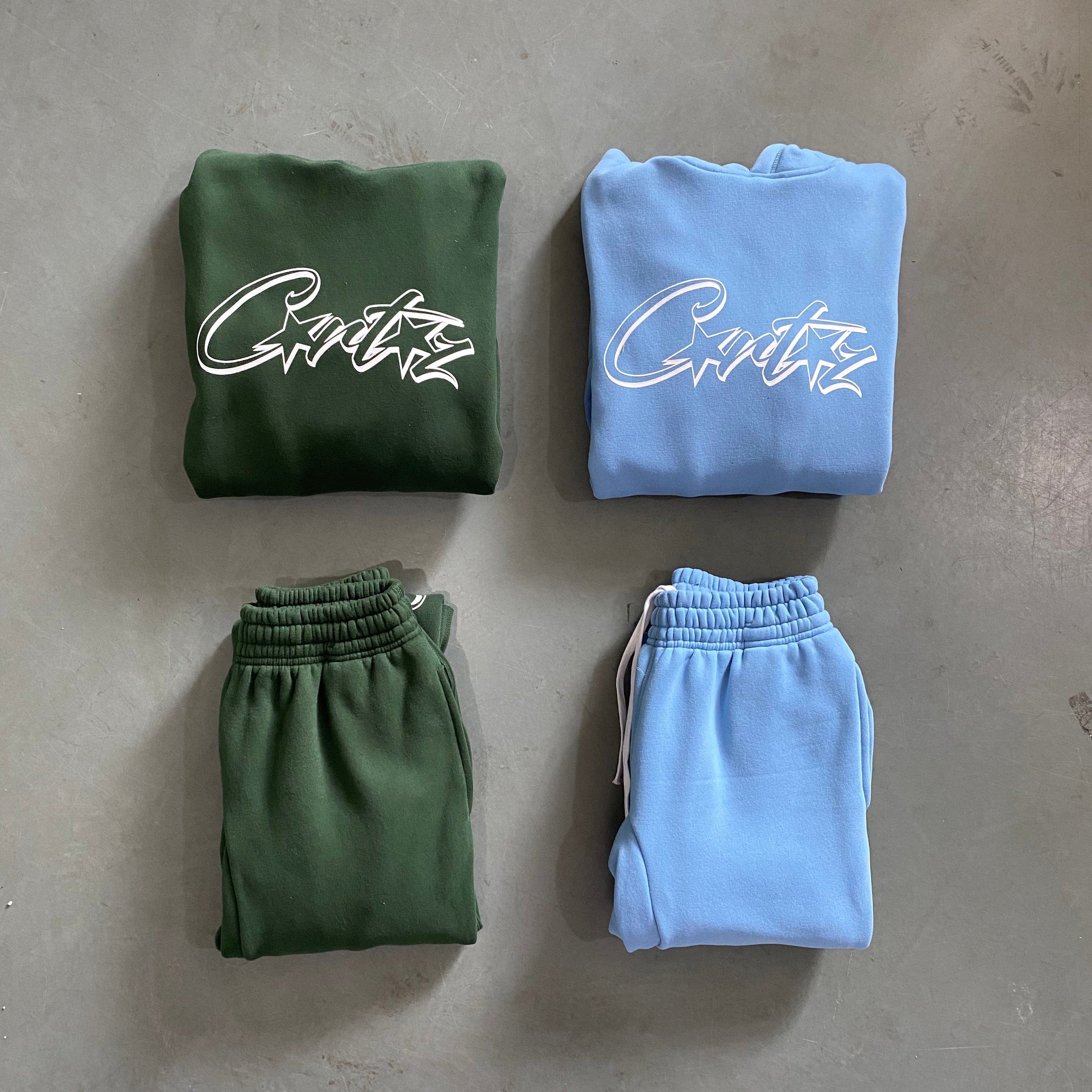 ChampKickz Tracksuit C*rteiz TRACKSUIT -  Alphabet Baby Blue Set