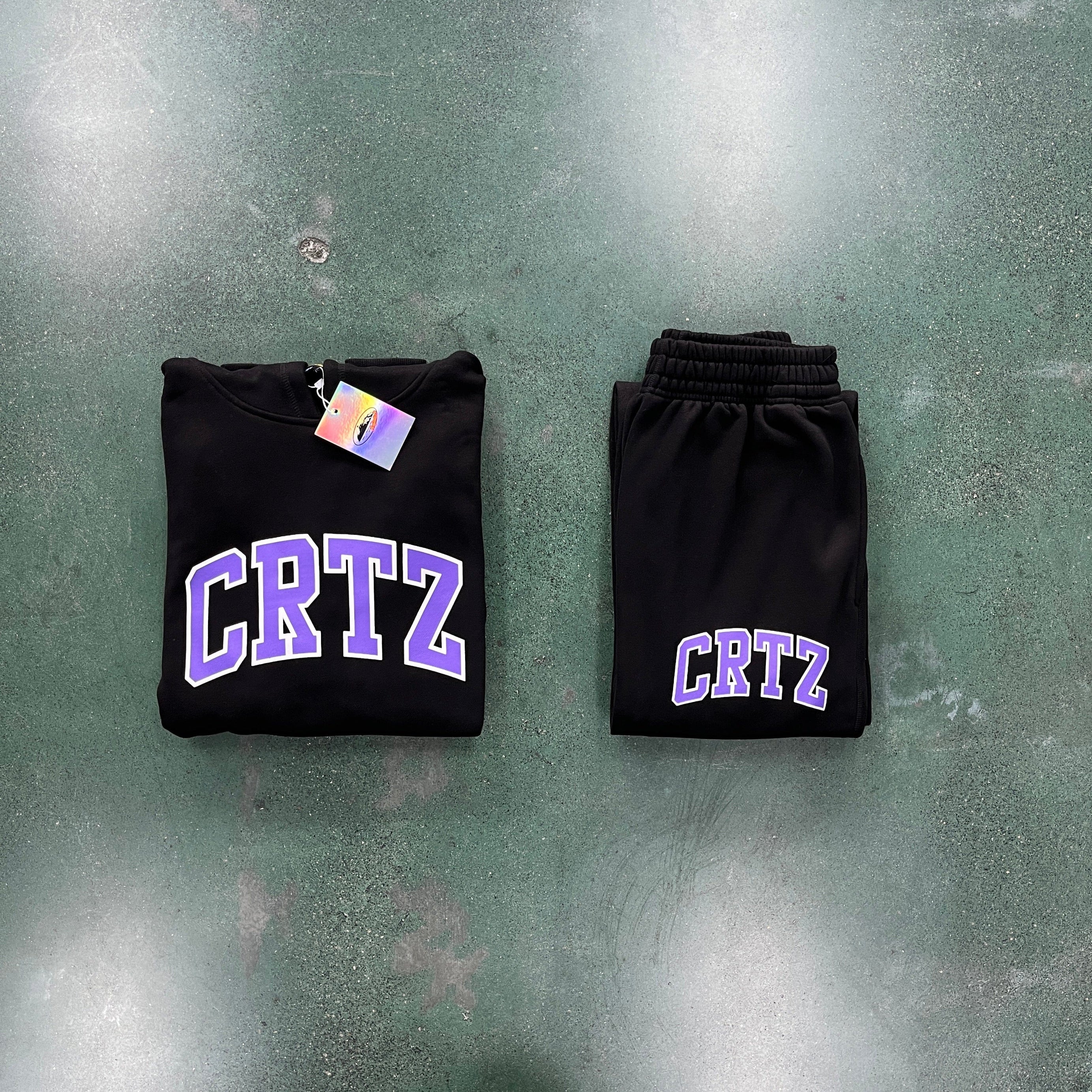 ChampKickz Tracksuit C*rteiz TRACKSUIT -  Alphabet P*rple Set