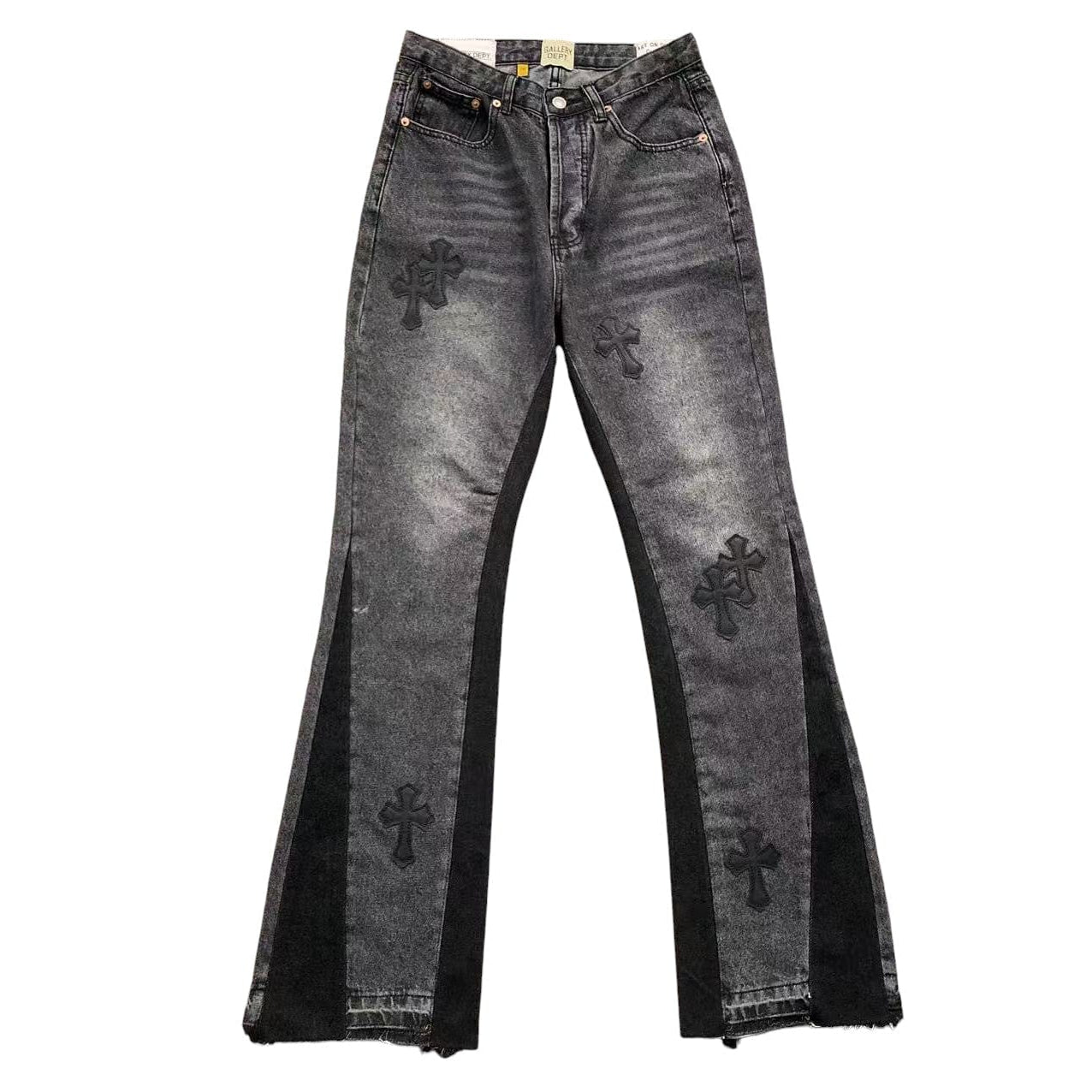 ChampKickz Jeans G*LLERY DEPT Jeans - 'Black Cross'