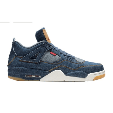 ChampKickz Shoes L*vi's x AIR J0RDAN 4 - Denim