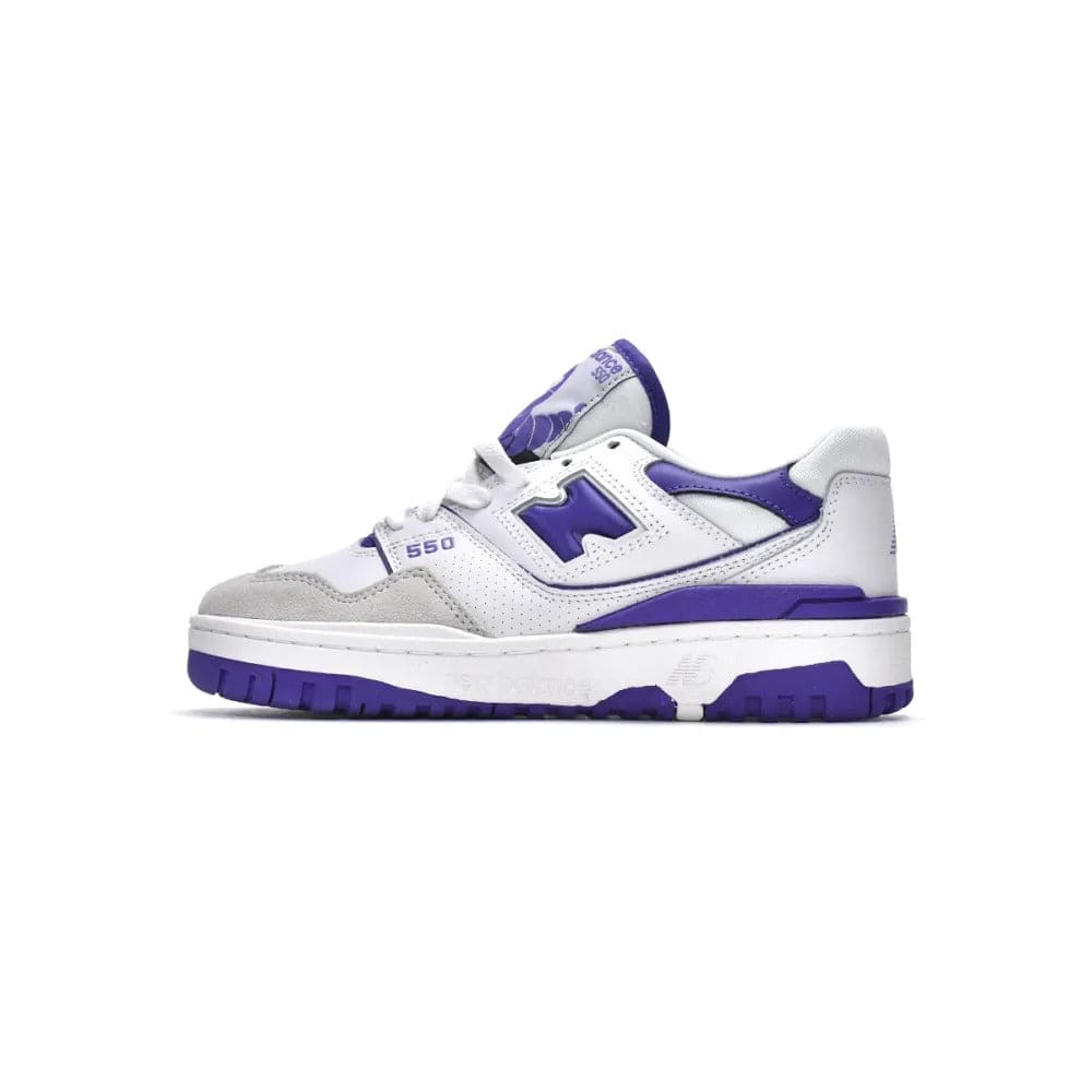 ChampKickz Shoes New Balance 550 - 'White Purple'