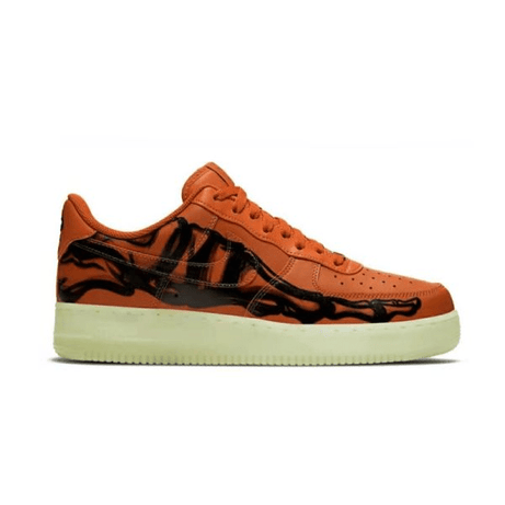 ChampKickz Shoes NK AIR FORCE 1 LOW - Orange Skeleton