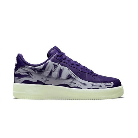 ChampKickz Shoes NK AIR FORCE 1 LOW - P*rple Skeleton