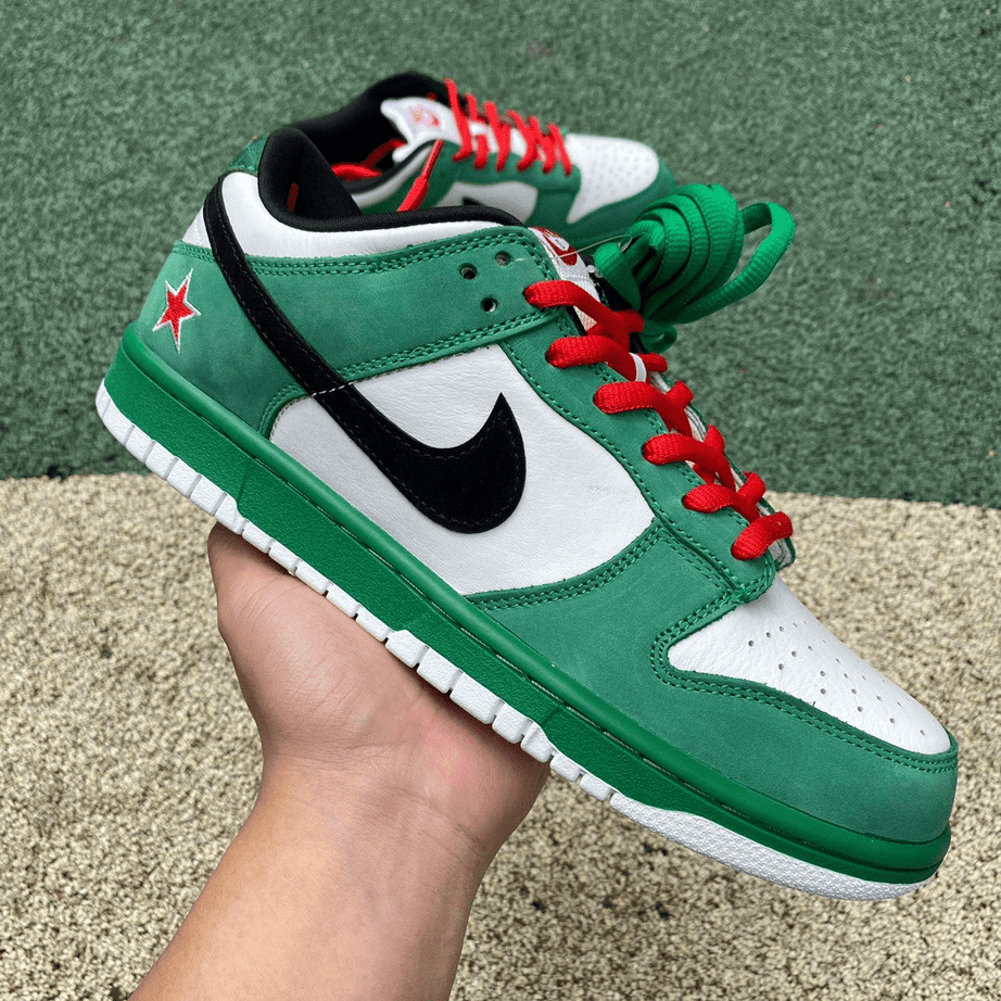 ChampKickz Shoes NK SB DUNK LOW - Heineken