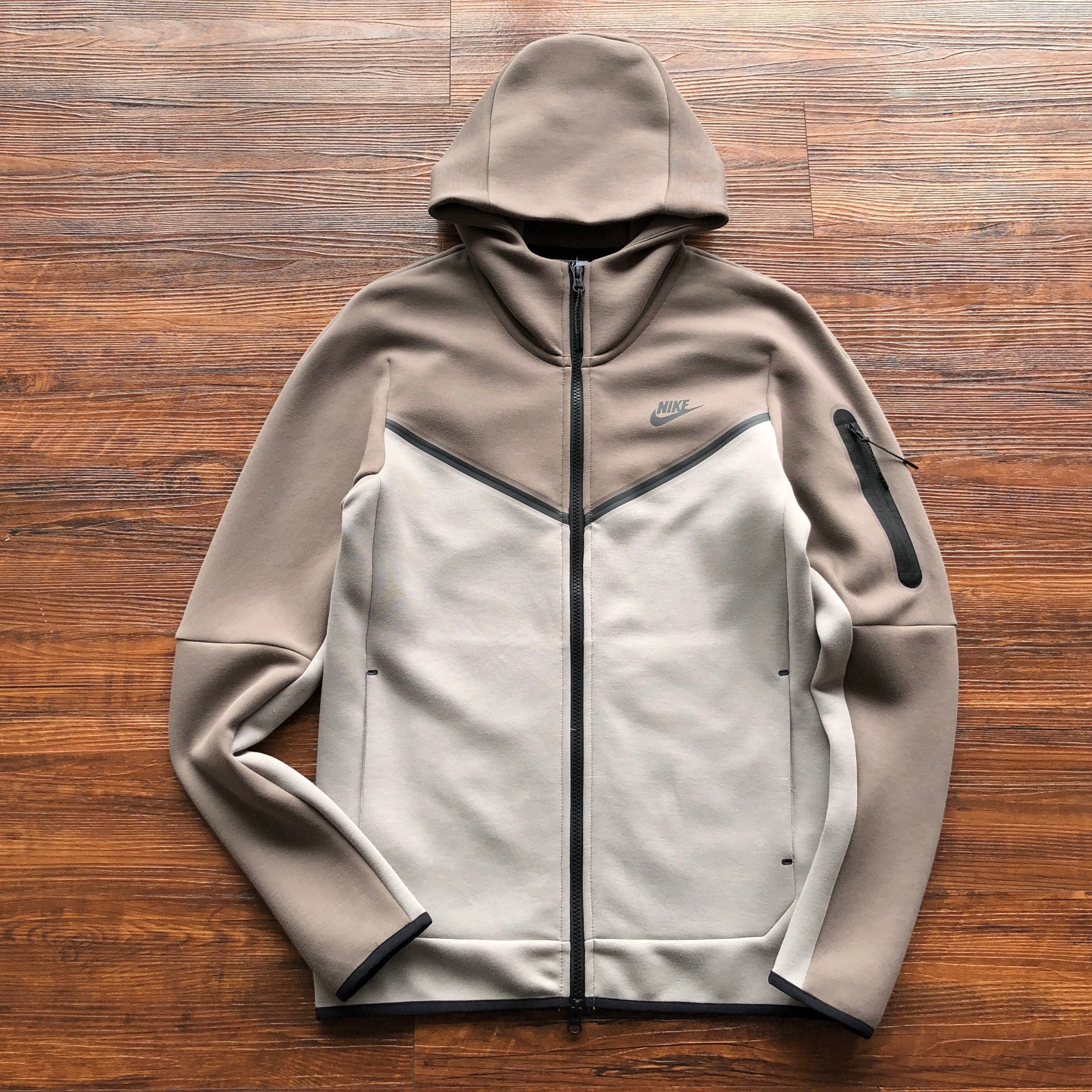 ChampKickz NK Fleece NK TECH FLEECE- BROWN/CREAM