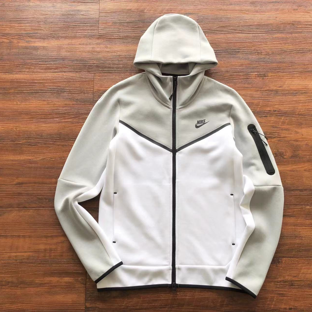 ChampKickz NK Fleece NK TECH FLEECE- WHITE/STONE