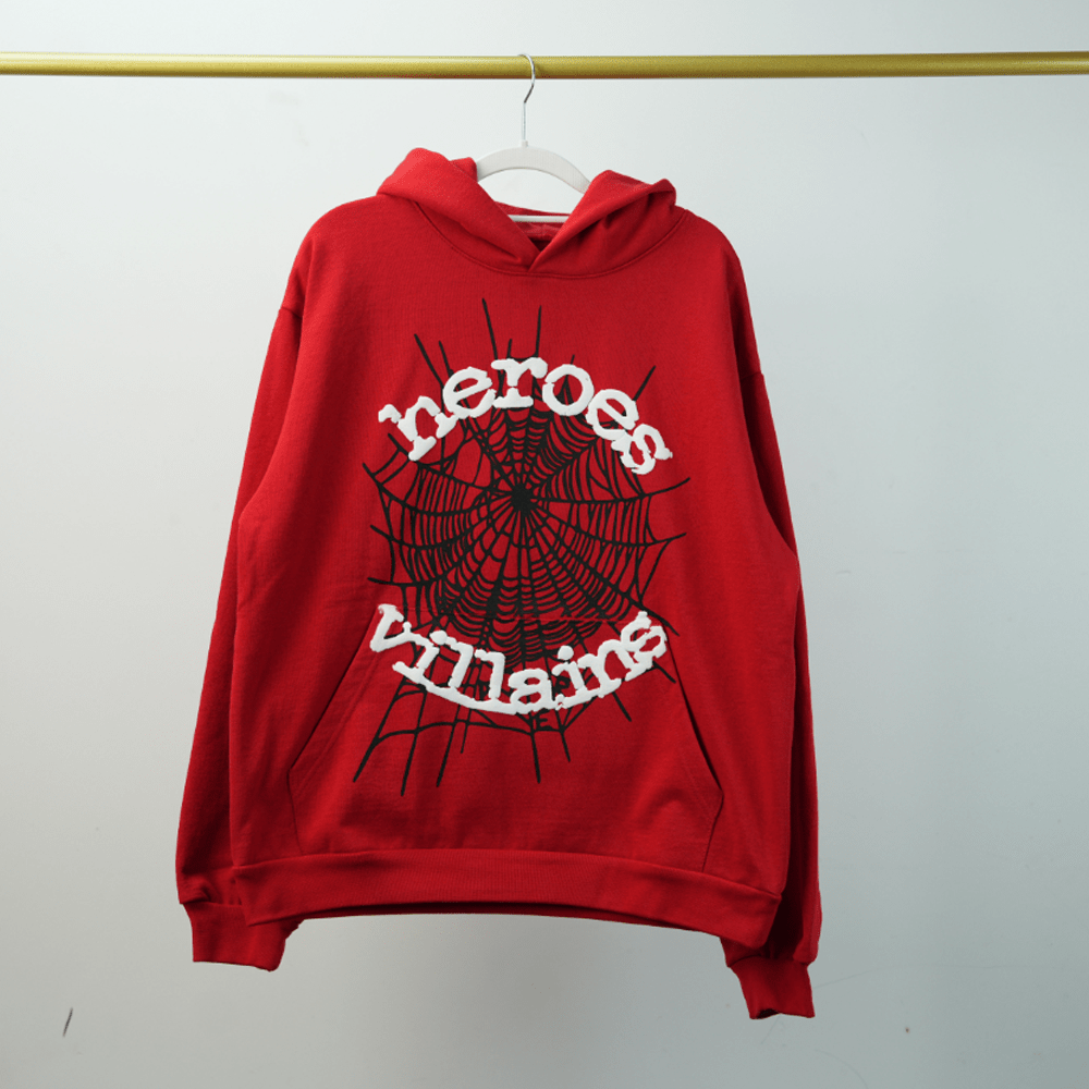 ChampKickz SP5D*R - Heroes & Villains Web Red Hoodie