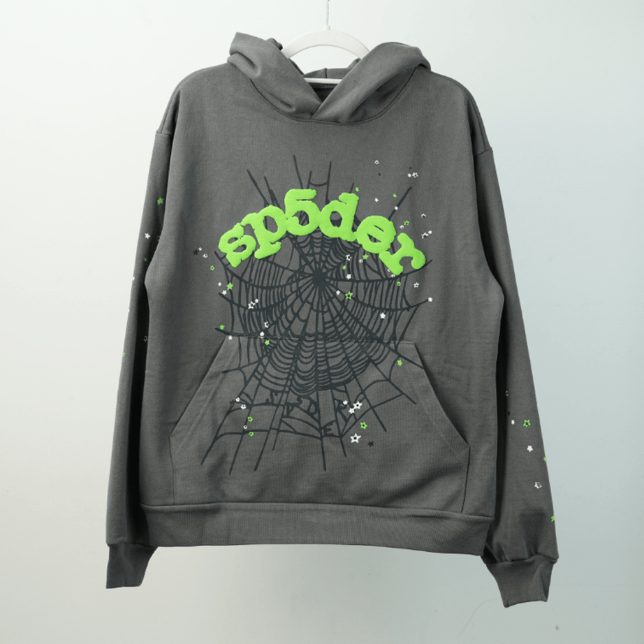 ChampKickz SP5D*R - Web Grey Green Hoodie