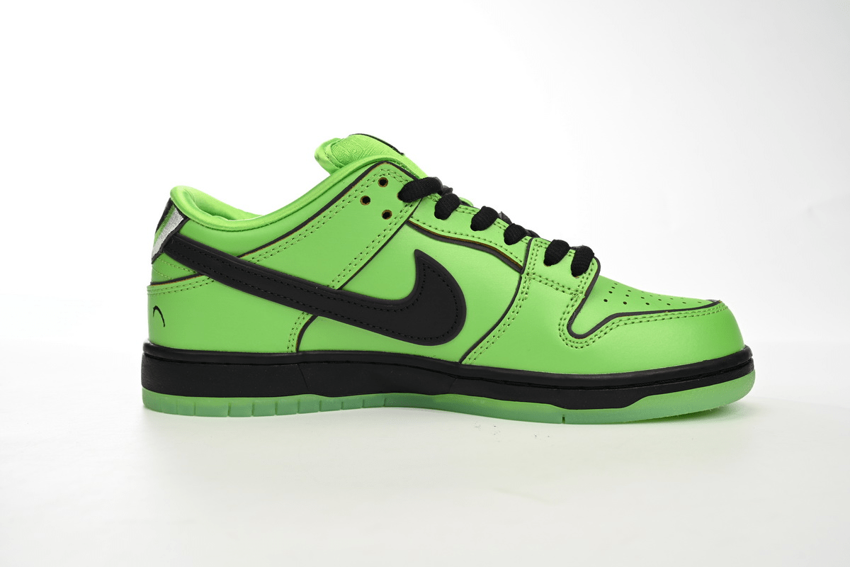 ChampKickz Shoes The Powerpuff Girls x Dunk Low Pro SB QS Buttercup