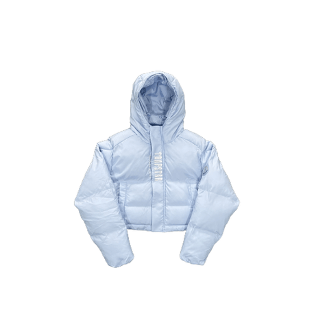 ChampKickz Jacket Tr@pStar WOMEN DECODED PUFFER JACKET - 'Ice Blue'