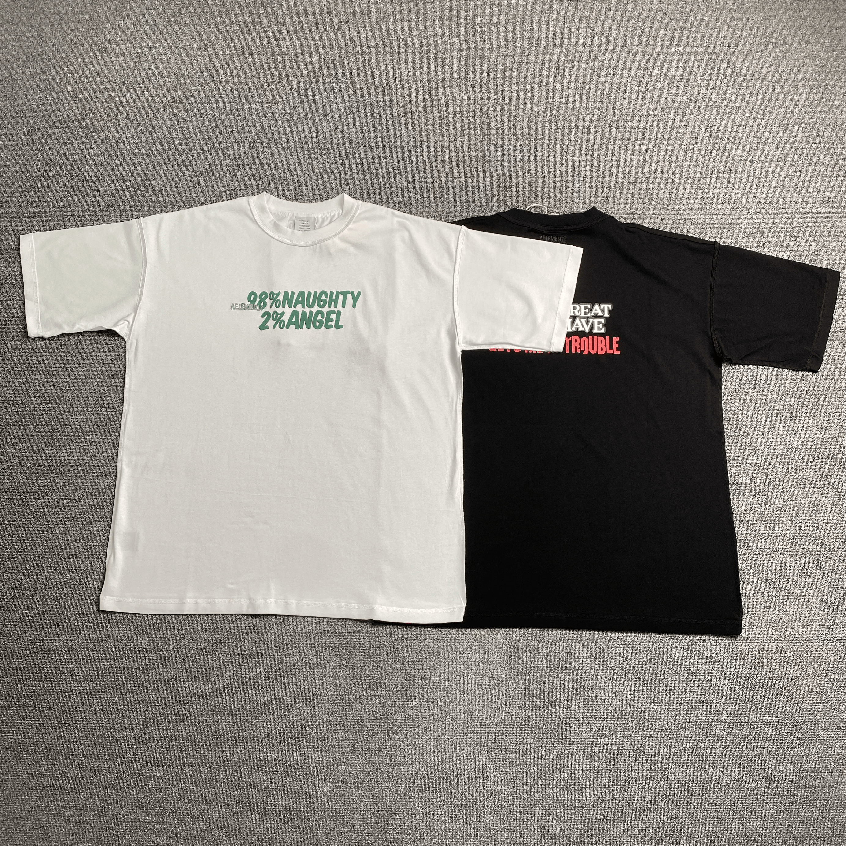 ChampKickz VETEMENTS - 98% Naughty Tee