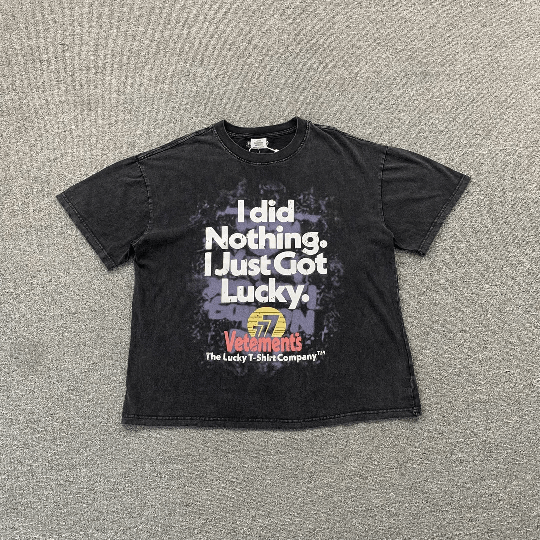 ChampKickz VETEMENTS - I did Nothing. Tee