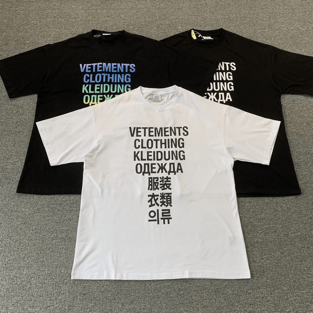 ChampKickz VETEMENTS - VETEMENTS CLOTHING Tee