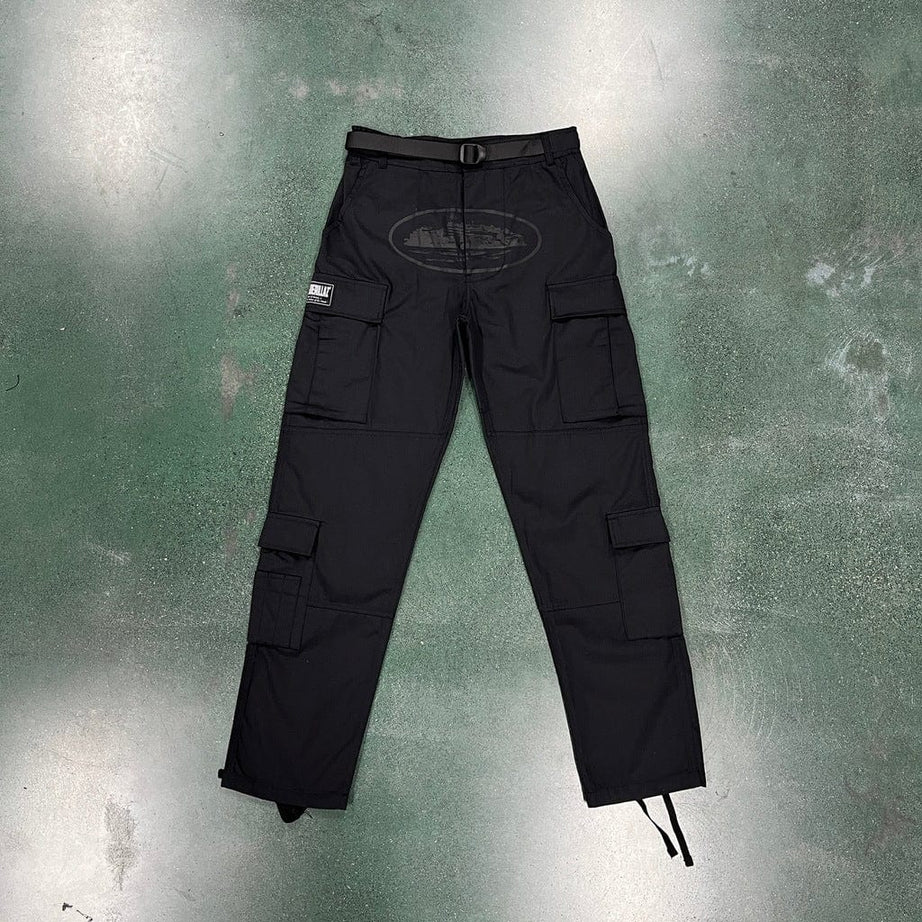 ChampKickz XS C*rteiz CARGO PANTS - BLACK LOGO