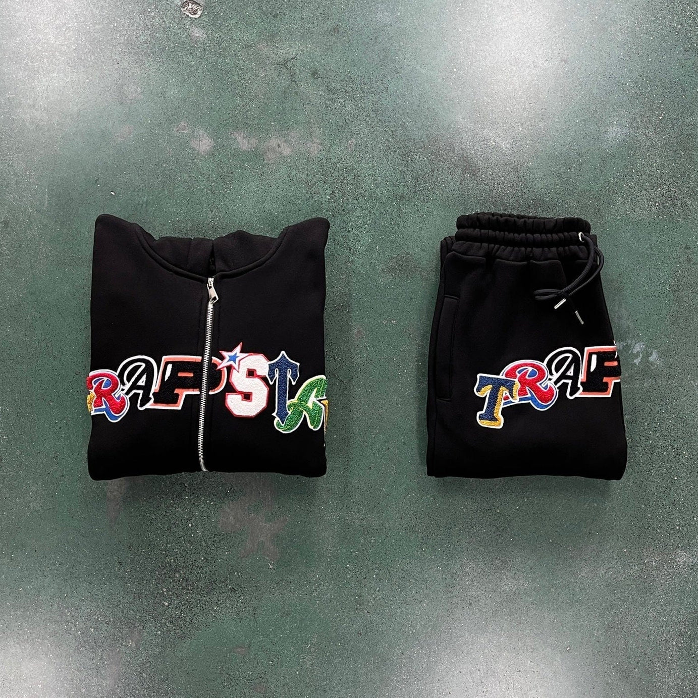 ChampKickz Tracksuit XS Tr@pStar TRACKSUIT Wildcard - Black